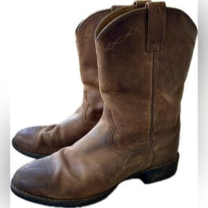 ARIAT MEN'S HERITAGE ROPER WESTERN BOOTS - ROUND TOE 9.5D